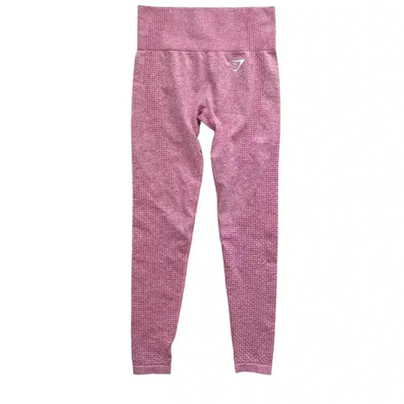 Gymshark Coral Vital Seamless Leggings - Size Medium - Picture 1 of 9